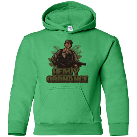 Sweatshirts Irish Green / YS Heavy Ordnance Youth Hoodie