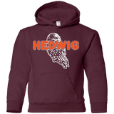 Sweatshirts Maroon / YS Hedwig Youth Hoodie