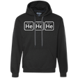 Sweatshirts Black / S Hehehe Premium Fleece Hoodie