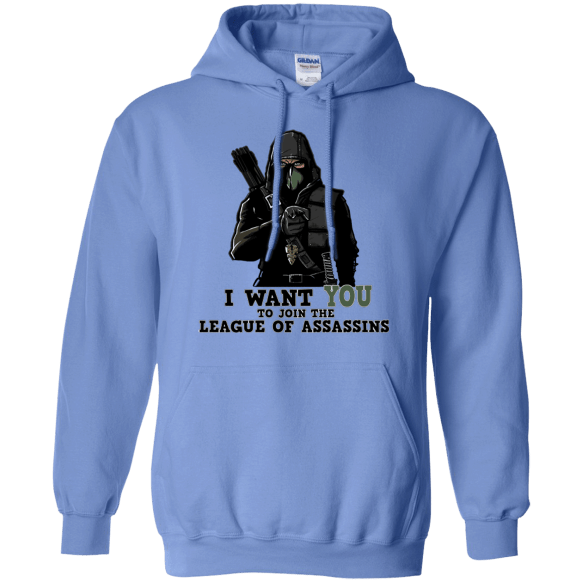 Sweatshirts Carolina Blue / Small Heir to the Demon Pullover Hoodie