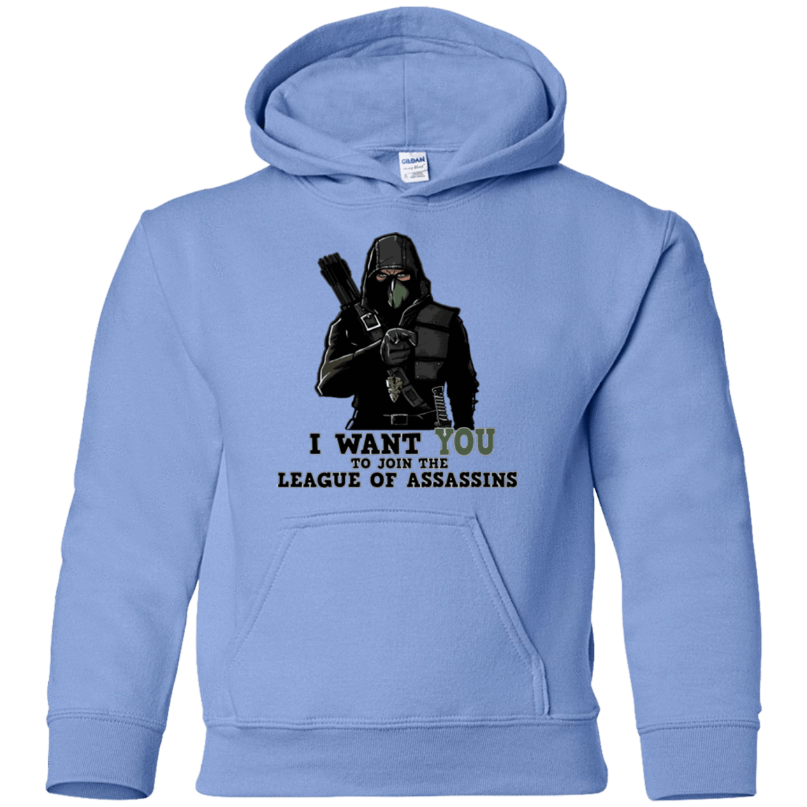 Sweatshirts Carolina Blue / YS Heir to the Demon Youth Hoodie