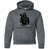 Sweatshirts Dark Heather / YS Heir to the Demon Youth Hoodie