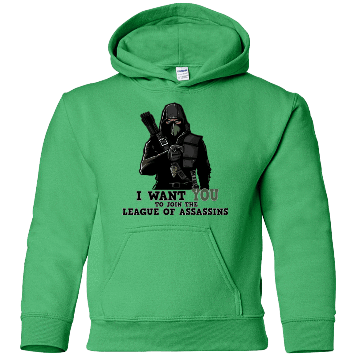 Sweatshirts Irish Green / YS Heir to the Demon Youth Hoodie