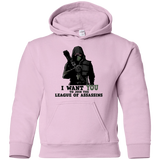 Sweatshirts Light Pink / YS Heir to the Demon Youth Hoodie