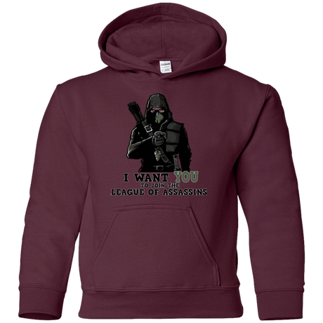 Sweatshirts Maroon / YS Heir to the Demon Youth Hoodie