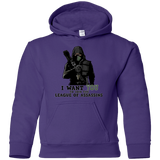 Sweatshirts Purple / YS Heir to the Demon Youth Hoodie