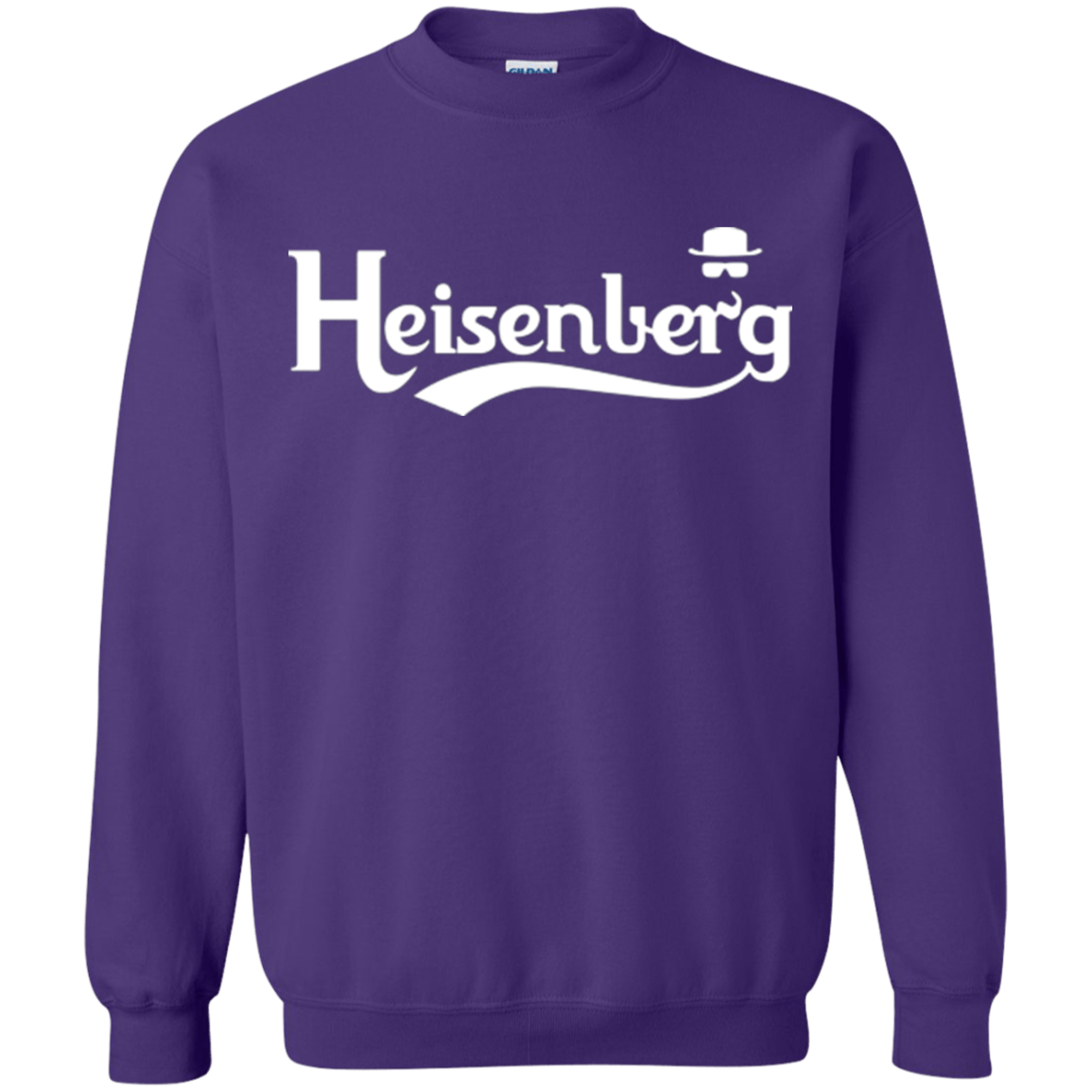 Sweatshirts Purple / Small Heisenberg (1) Crewneck Sweatshirt