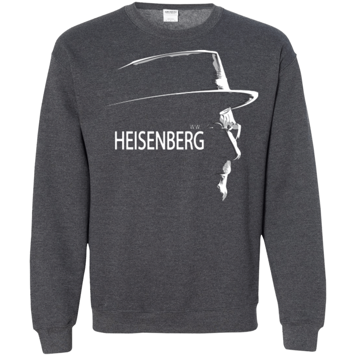 Sweatshirts Dark Heather / Small HEISENBERG Crewneck Sweatshirt