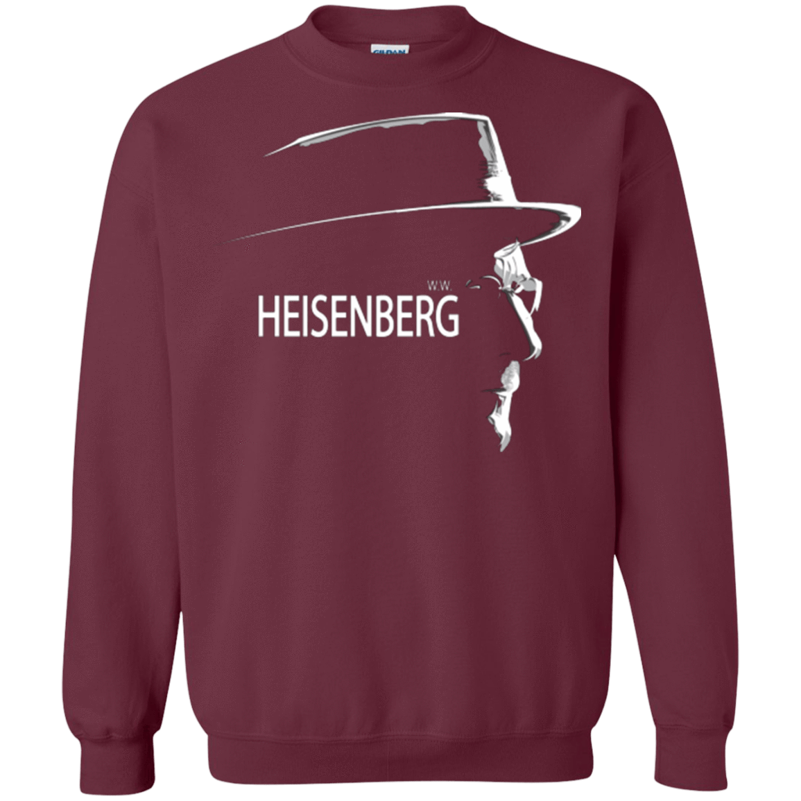 Sweatshirts Maroon / Small HEISENBERG Crewneck Sweatshirt