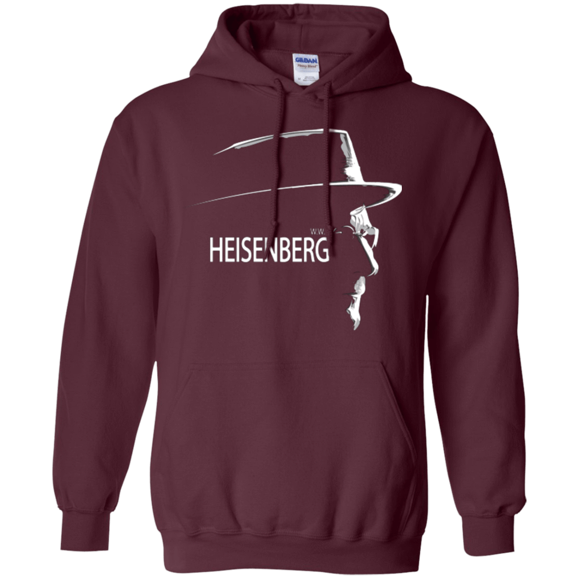 Sweatshirts Maroon / Small HEISENBERG Pullover Hoodie