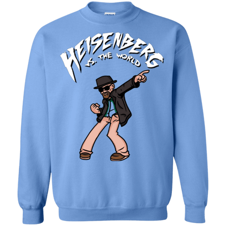 Sweatshirts Carolina Blue / Small Heisenberg vs the World Crewneck Sweatshirt