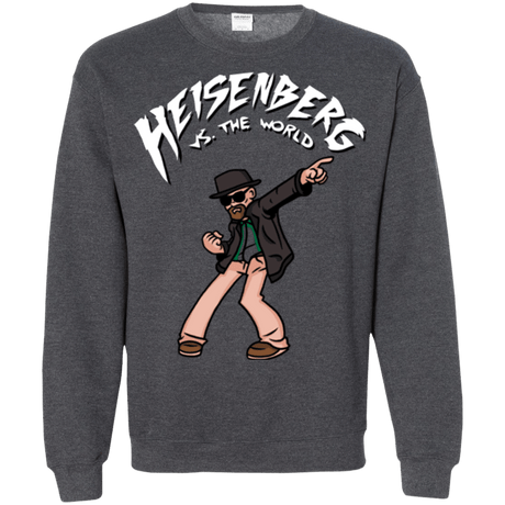 Sweatshirts Dark Heather / Small Heisenberg vs the World Crewneck Sweatshirt