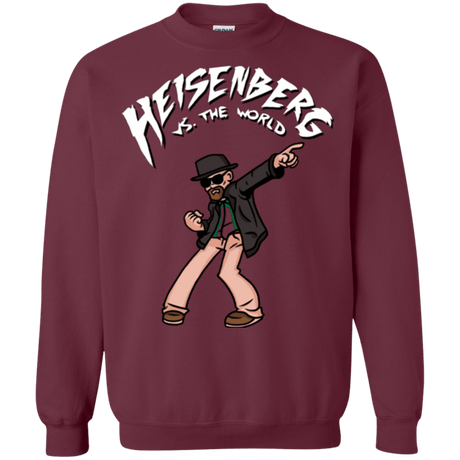 Sweatshirts Maroon / Small Heisenberg vs the World Crewneck Sweatshirt