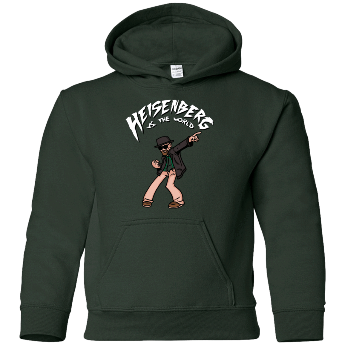 Sweatshirts Forest Green / YS Heisenberg vs the World Youth Hoodie