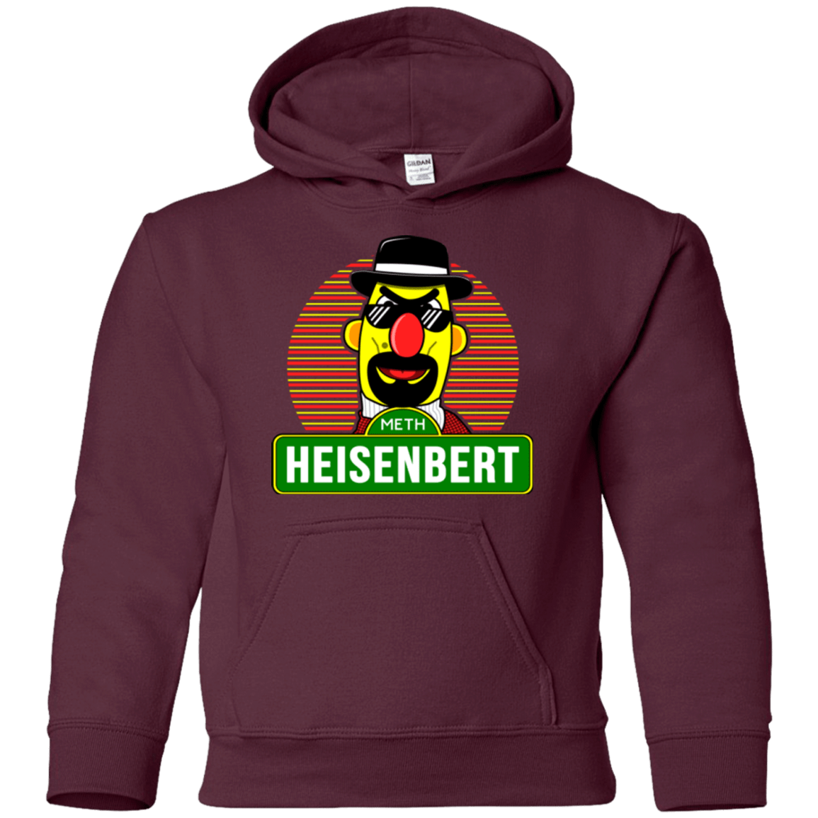 Sweatshirts Maroon / YS Heisenbert Youth Hoodie