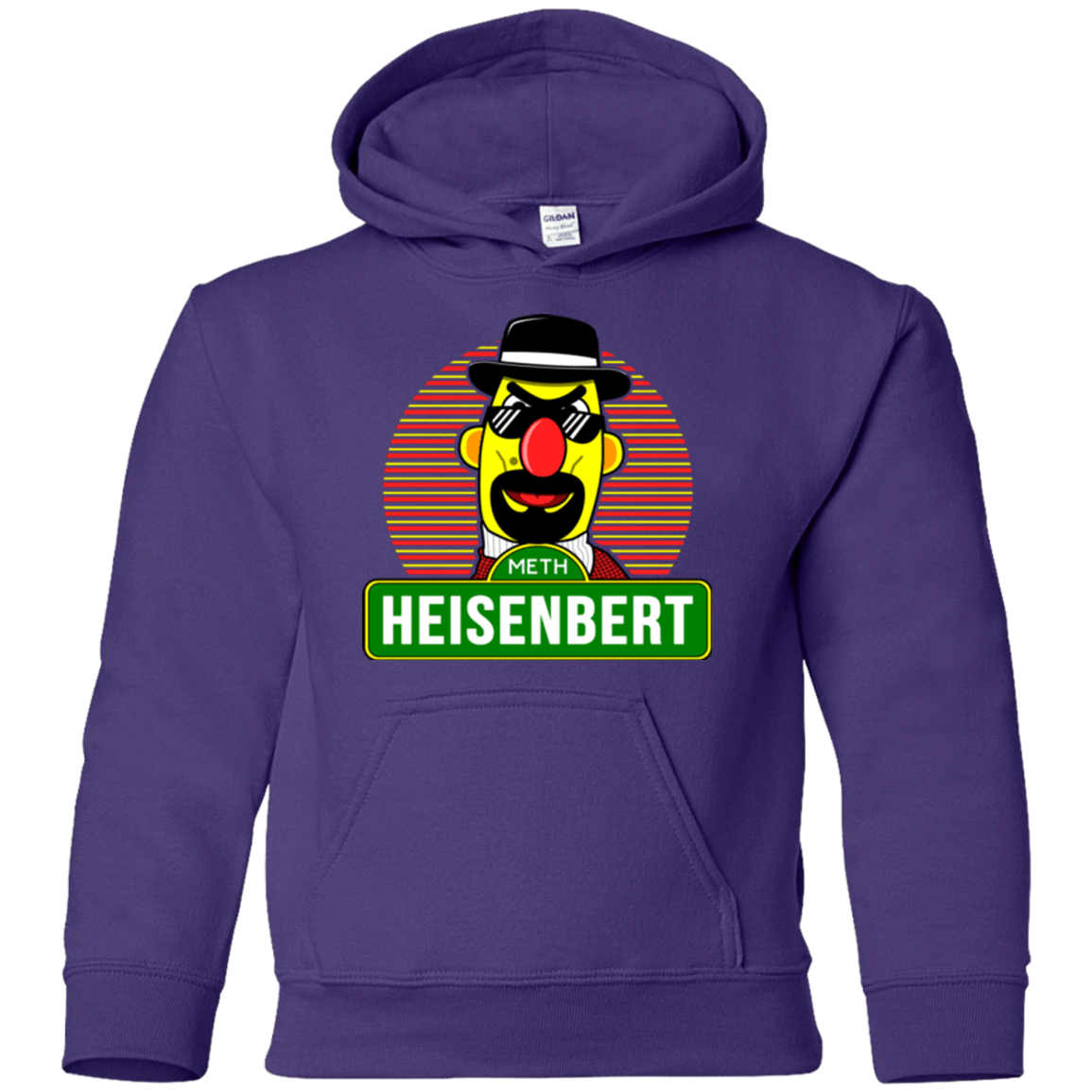 Sweatshirts Purple / YS Heisenbert Youth Hoodie