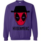 Sweatshirts Purple / S Heisenmerc Crewneck Sweatshirt