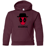 Sweatshirts Maroon / YS Heisenmerc Youth Hoodie
