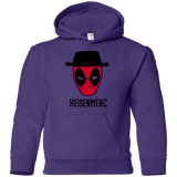 Sweatshirts Purple / YS Heisenmerc Youth Hoodie