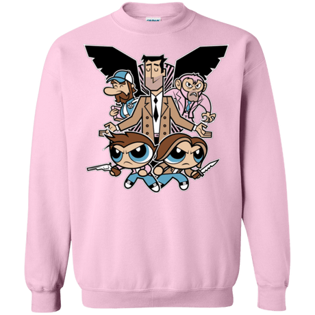 Sweatshirts Light Pink / Small Hell and Back Boys Crewneck Sweatshirt