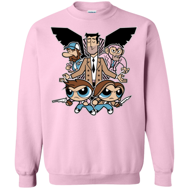 Sweatshirts Light Pink / Small Hell and Back Boys Crewneck Sweatshirt