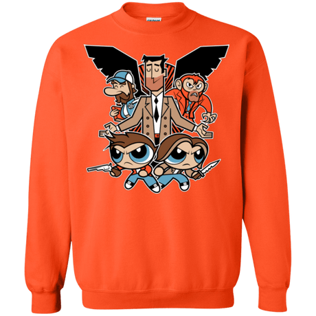 Sweatshirts Orange / Small Hell and Back Boys Crewneck Sweatshirt