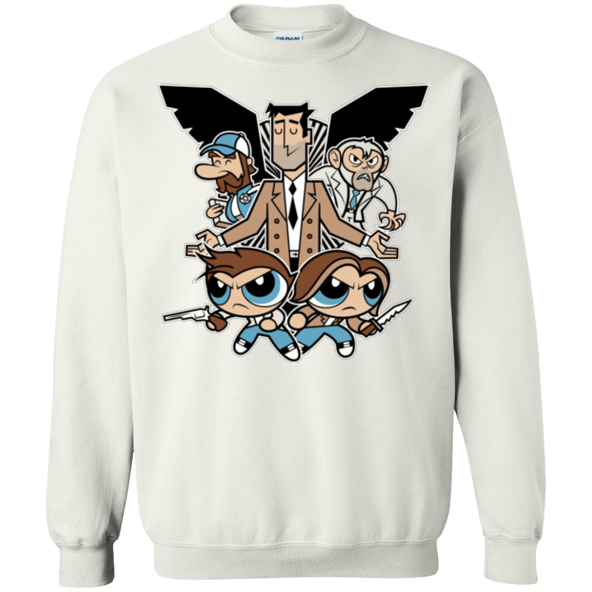 Sweatshirts White / Small Hell and Back Boys Crewneck Sweatshirt