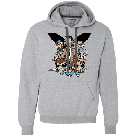 Sweatshirts Sport Grey / Small Hell and Back Boys Premium Fleece Hoodie