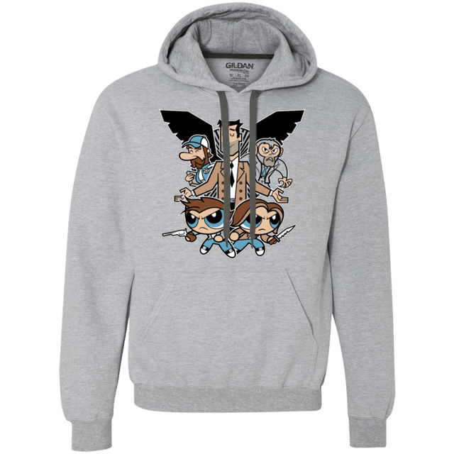 Sweatshirts Sport Grey / Small Hell and Back Boys Premium Fleece Hoodie