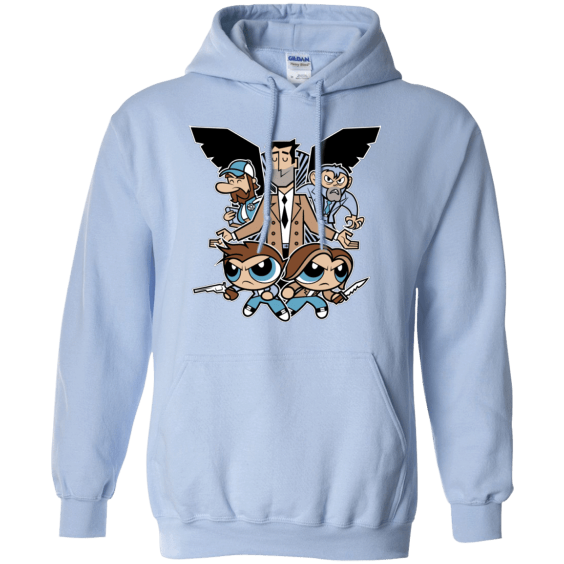 Sweatshirts Light Blue / Small Hell and Back Boys Pullover Hoodie