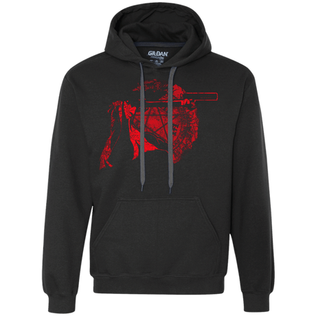 Sweatshirts Black / S Hell Singer Premium Fleece Hoodie