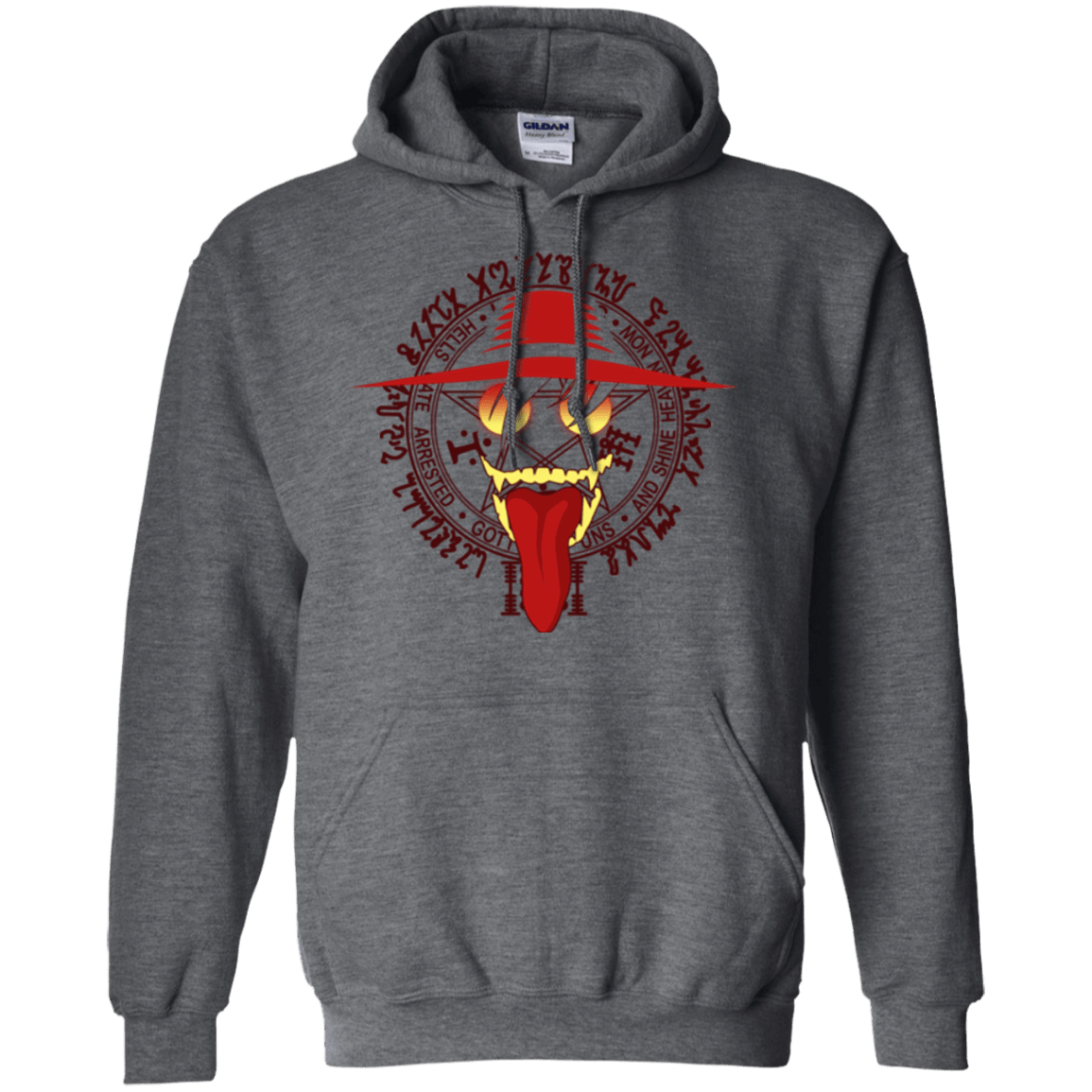 Sweatshirts Dark Heather / Small Hell Yeah Pullover Hoodie