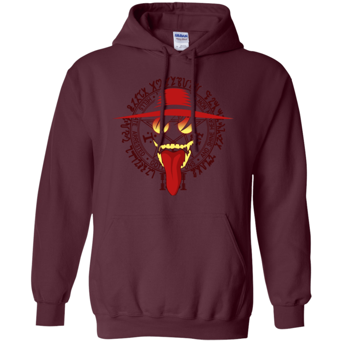 Sweatshirts Maroon / Small Hell Yeah Pullover Hoodie