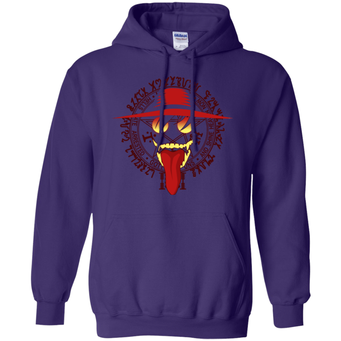 Sweatshirts Purple / Small Hell Yeah Pullover Hoodie