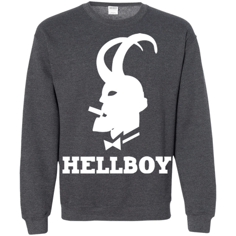 Sweatshirts Dark Heather / Small Hellboy Crewneck Sweatshirt