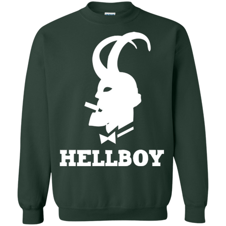 Sweatshirts Forest Green / Small Hellboy Crewneck Sweatshirt