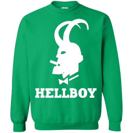 Sweatshirts Irish Green / Small Hellboy Crewneck Sweatshirt