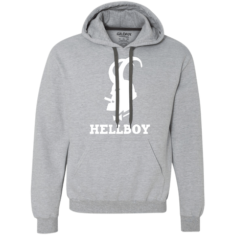 Sweatshirts Sport Grey / Small Hellboy Premium Fleece Hoodie