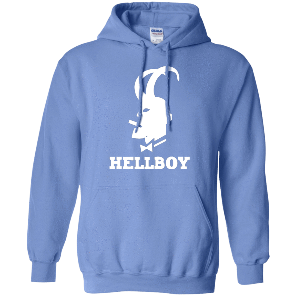 Sweatshirts Carolina Blue / Small Hellboy Pullover Hoodie