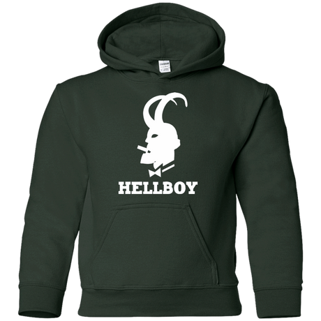 Sweatshirts Forest Green / YS Hellboy Youth Hoodie