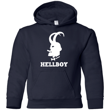 Sweatshirts Navy / YS Hellboy Youth Hoodie