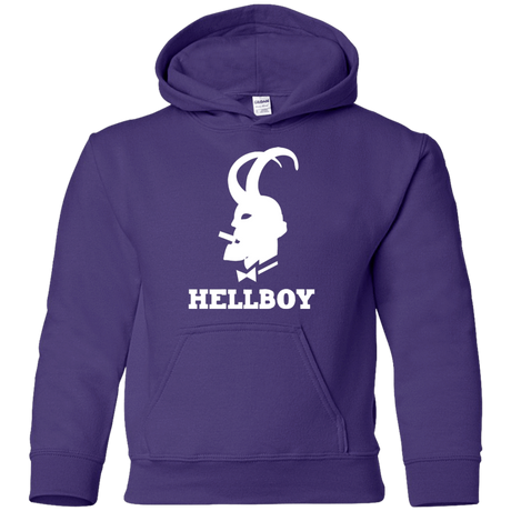 Sweatshirts Purple / YS Hellboy Youth Hoodie