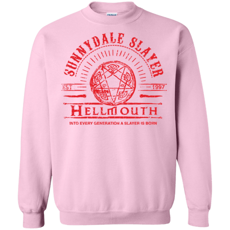 Sweatshirts Light Pink / Small Hellmouth Crewneck Sweatshirt