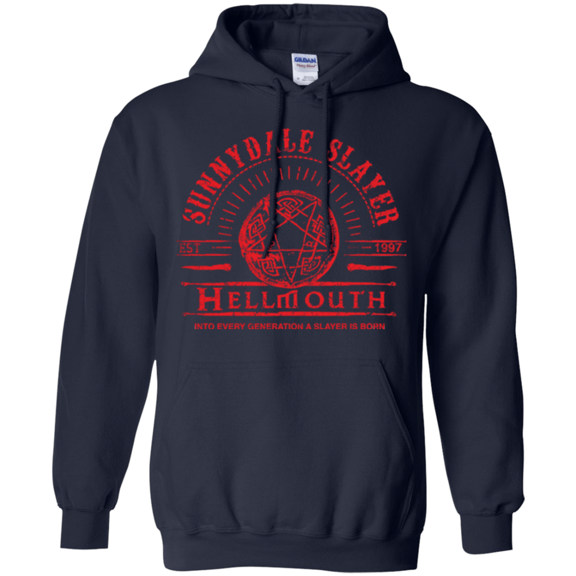 Sweatshirts Navy / Small Hellmouth Pullover Hoodie