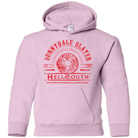 Sweatshirts Light Pink / YS Hellmouth Youth Hoodie