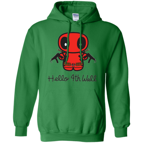 Sweatshirts Irish Green / Small Hello 4th Wall Pullover Hoodie