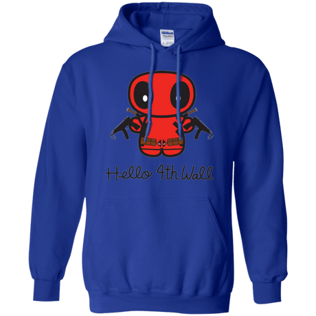 Sweatshirts Royal / Small Hello 4th Wall Pullover Hoodie