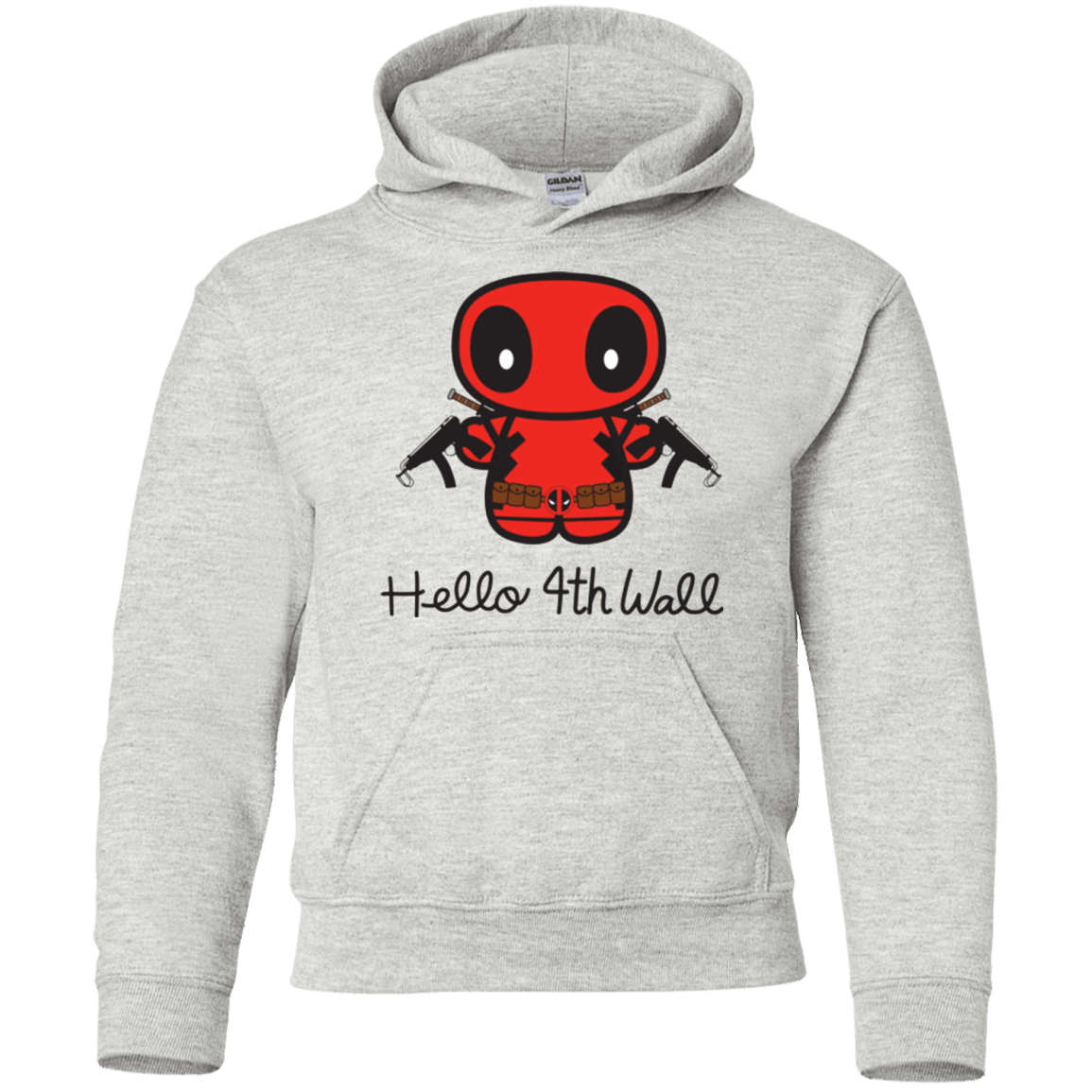 Sweatshirts Ash / YS Hello 4th Wall Youth Hoodie