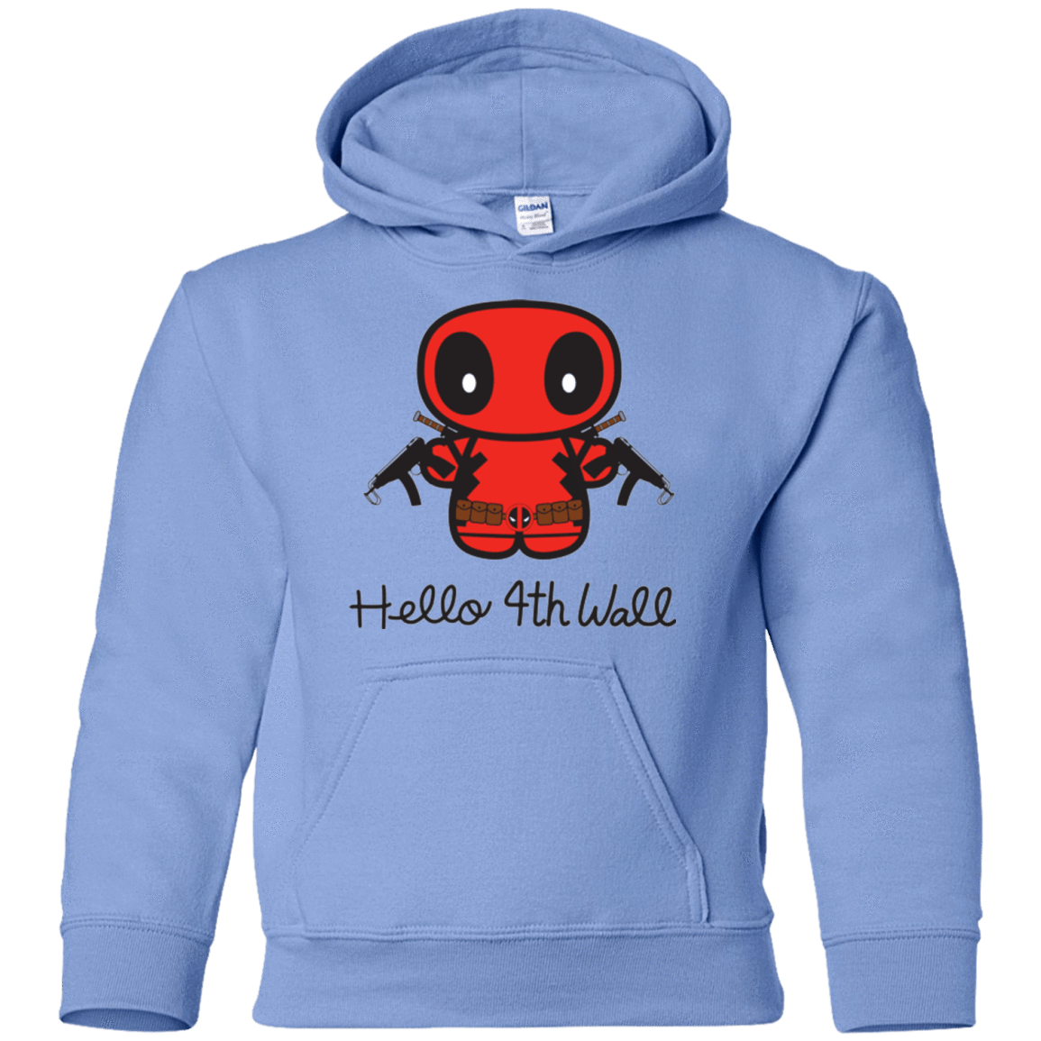 Sweatshirts Carolina Blue / YS Hello 4th Wall Youth Hoodie