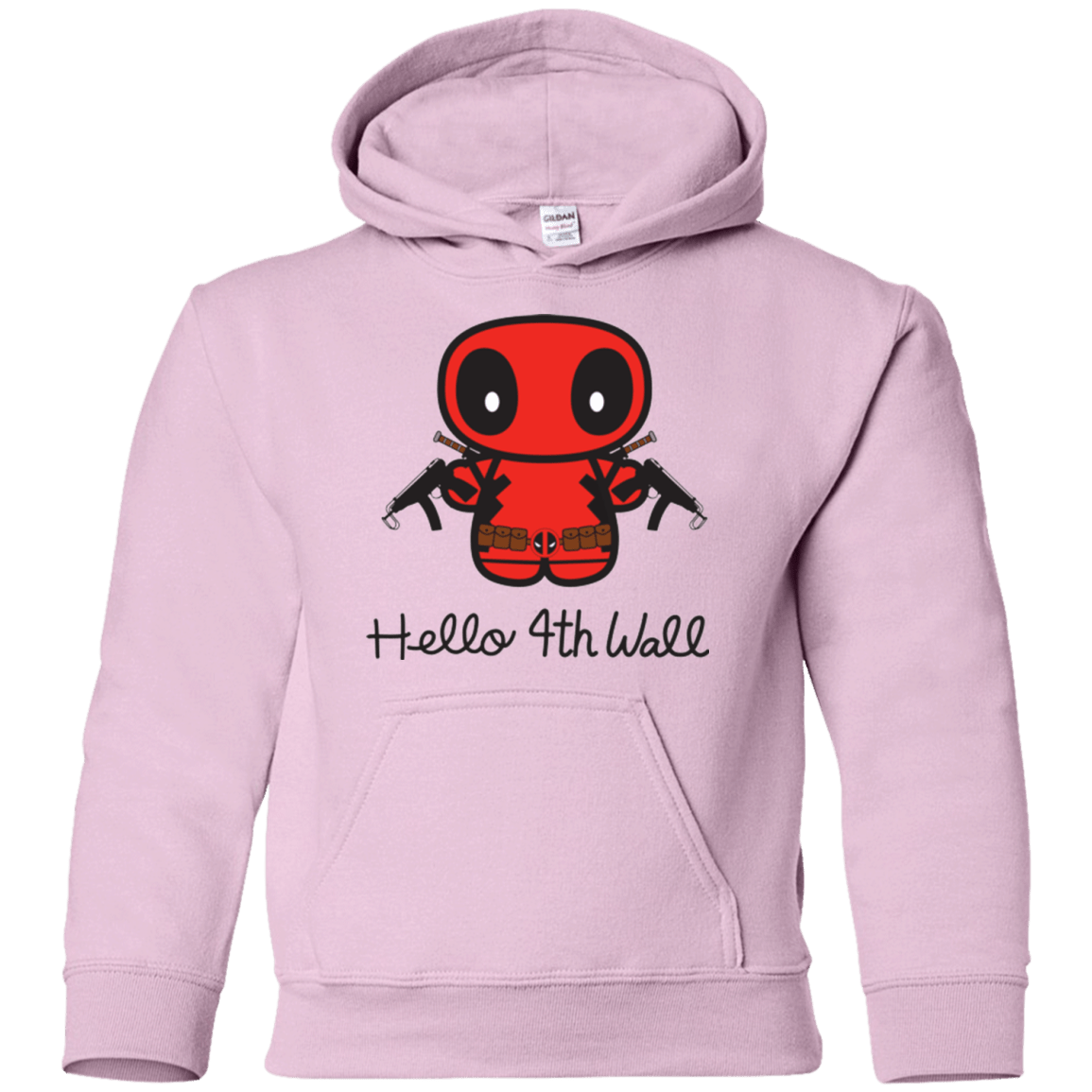Sweatshirts Light Pink / YS Hello 4th Wall Youth Hoodie